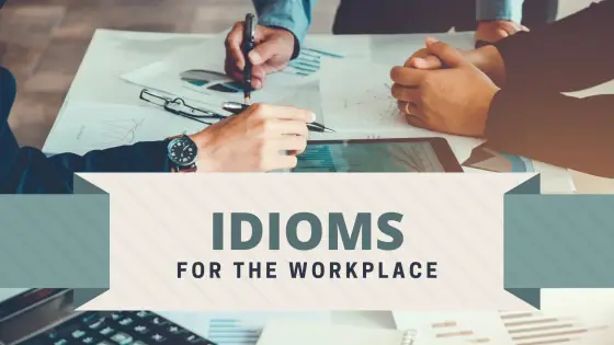 Idioms for the workplace – cover