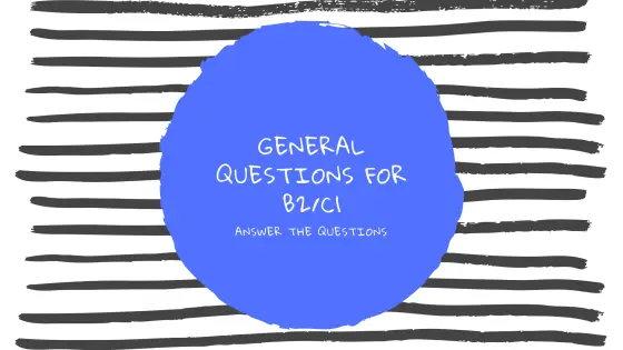 General questions for B2/C1 – cover