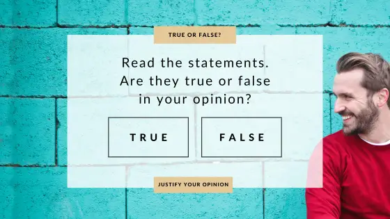 True or false? – happiness – cover