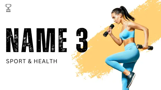 Name 3 – sport (up) – cover