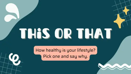 This or that – sport and a healthy lifestyle – cover