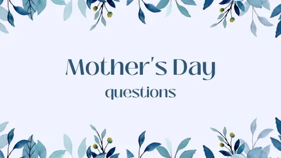 Mother's Day – 16 questions – cover