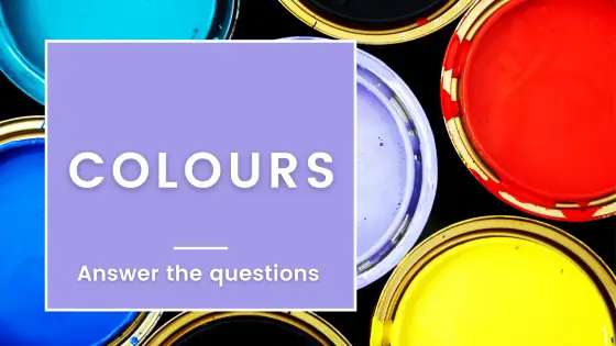 Colours – general questions – cover