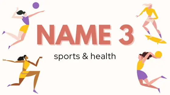 Name 3 – sport (up) – cover