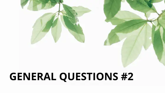 General questions for B1/B2 – cover