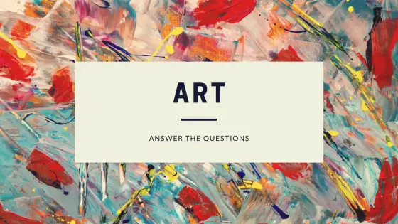 Art – general questions – cover