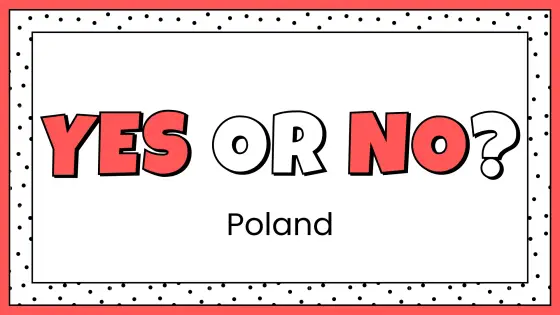 Yes or No? – Poland – cover