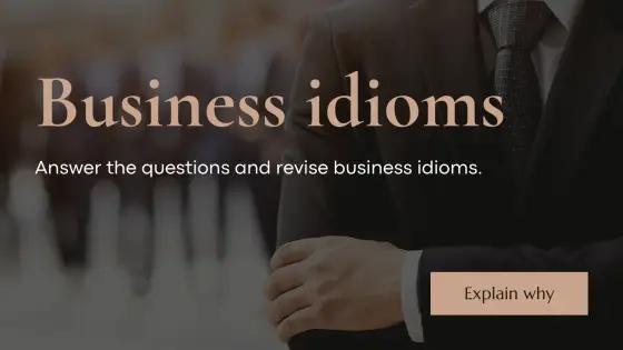 Idioms – business idioms – cover