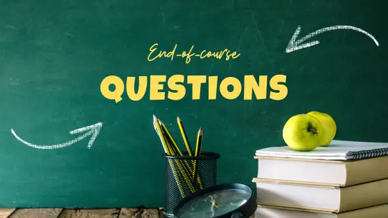 End-of-course questions – cover