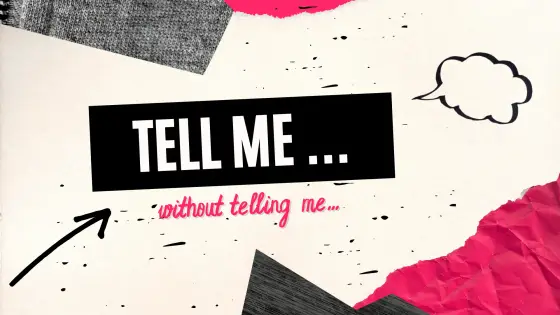 Tell me... without telling me – cover