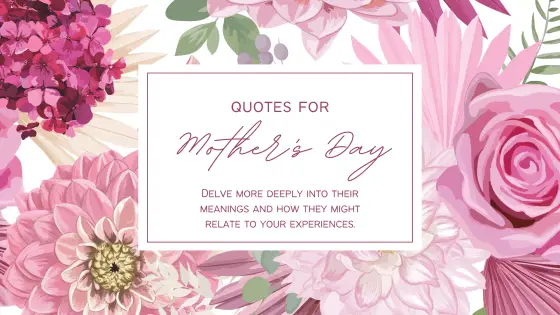 Famous quotes – Mothers – cover