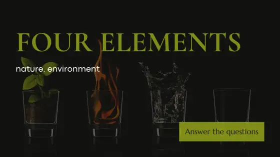 Four elements – cover