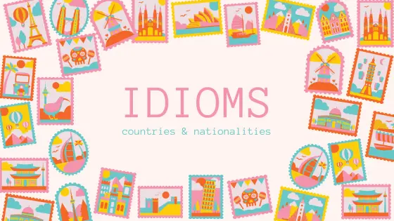 Idioms – countries & nationalities – cover