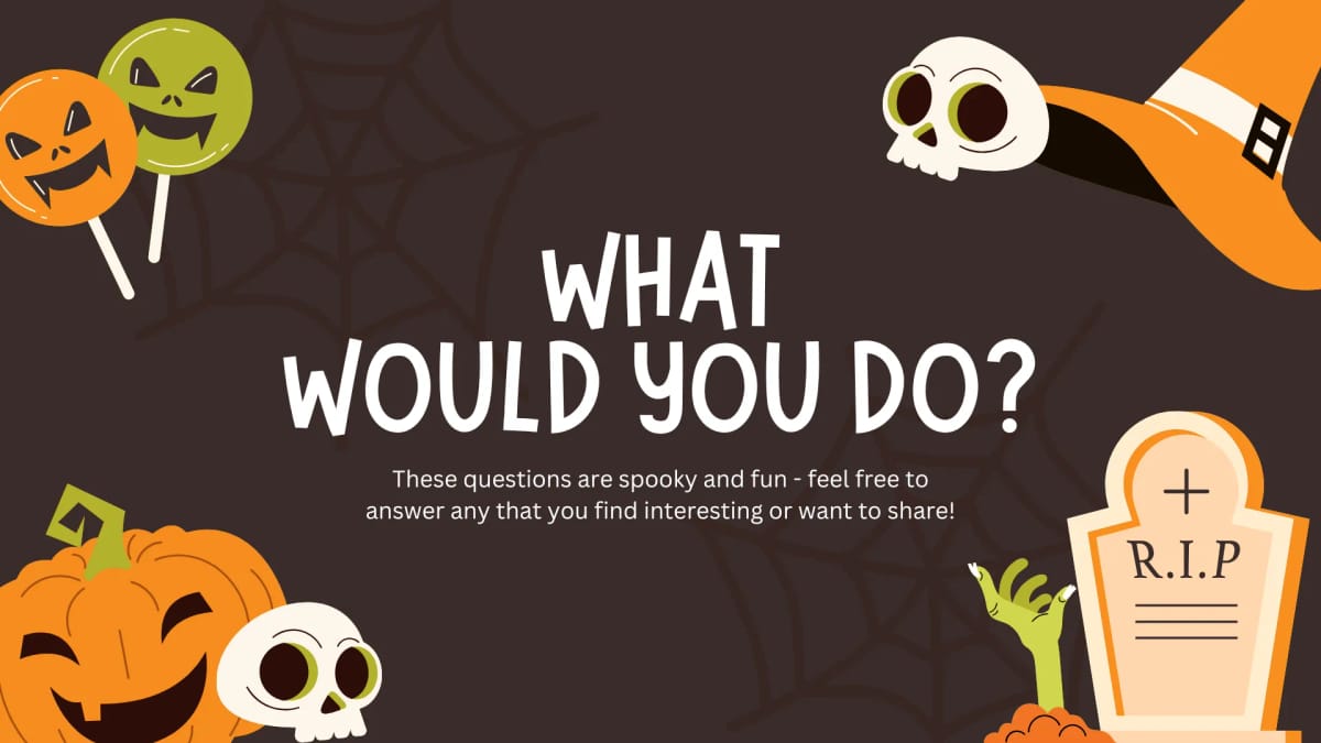 What would you do...? – Halloween for B1–B2 – ESL Speaking Exercise for ...