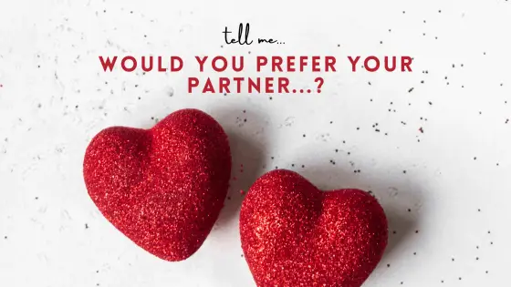 Would you prefer...? – Valentine's Day edition – cover